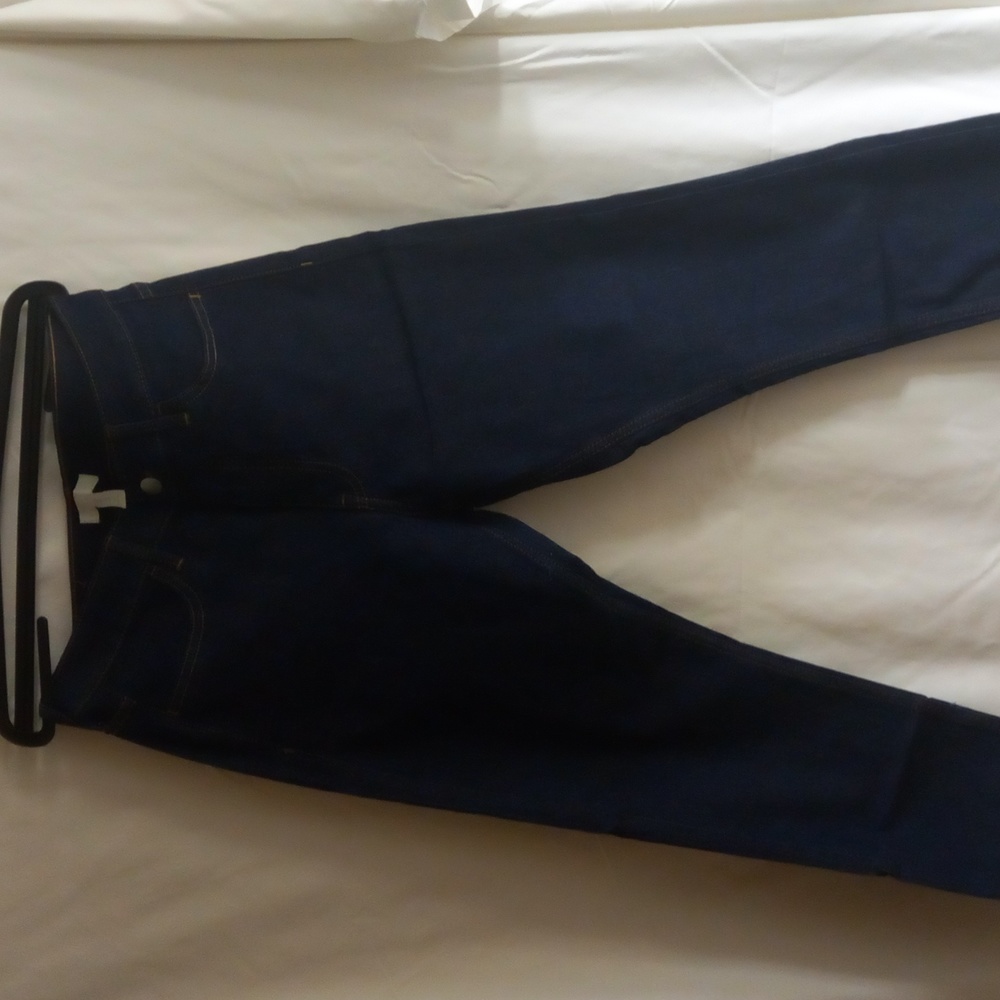Women's NEW H&M Eur 40 UK 12 Stretch Blue Jeans Inseam 27